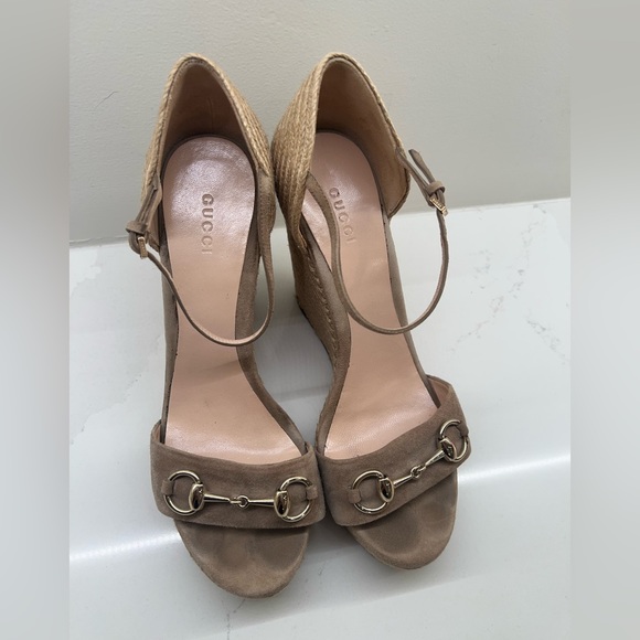 Gucci Espadrille Wedges - Picture 1 of 4